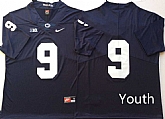 Youth Penn State Nittany Lions 9 Trace McSorley Navy Nike College Football Jersey,baseball caps,new era cap wholesale,wholesale hats